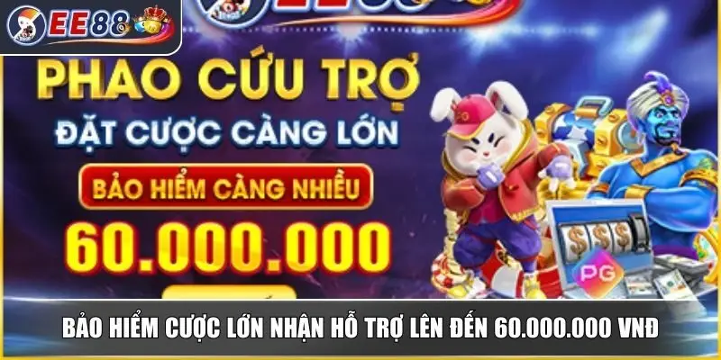 Bảo hiểm cược thua lên đến 25.888K
