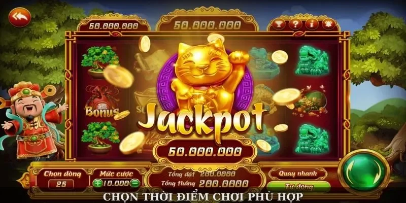 Mẹo chơi nổ hũ Thần Tài hiệu quả – chọn khung giờ vàng trúng jackpot