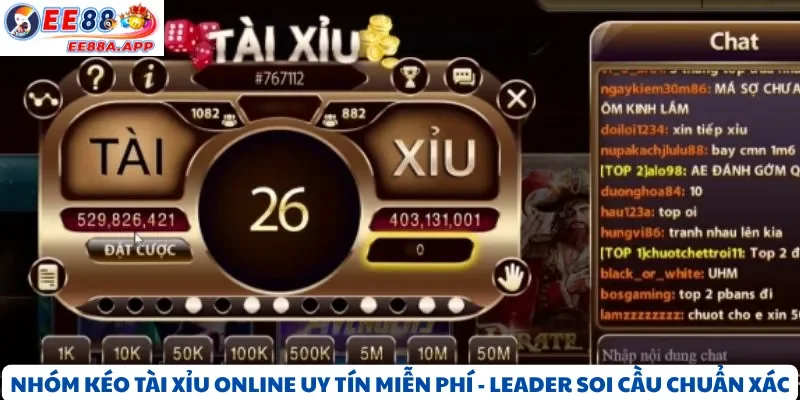 Nhóm Kéo Tài Xỉu ONLINE uy tín miễn phí – Leader soi cầu tài xỉu chuẩn xác